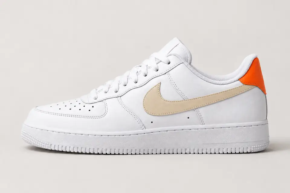 Air Force Orange Beige coloris beige, vue de profil